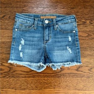 Like New! Joe’s Jeans girls jean shorts. Size 10
